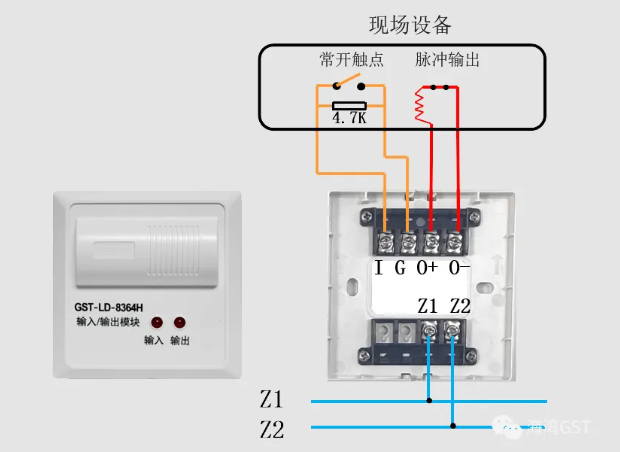 河北海湾的8361H模块接线图